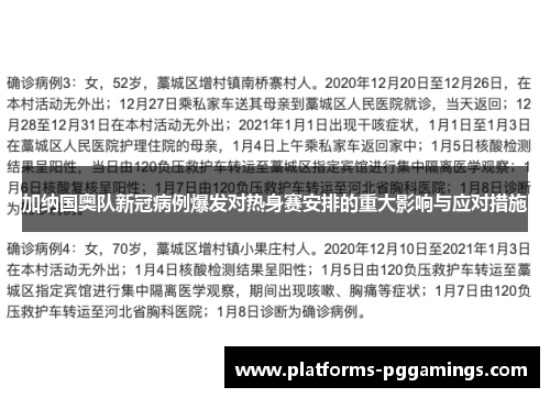 加纳国奥队新冠病例爆发对热身赛安排的重大影响与应对措施